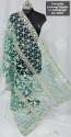 Fancy Designer Net Lucknowi Dupatta thumb 2