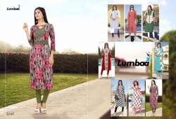 Exclusive Rayon Cotton Kurtis J-1045