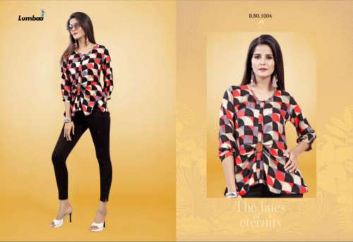 Fancy Rayon Top M-1004