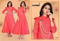 Lumbaa Party Wear Cotton Gown Kurtis thumb 3
