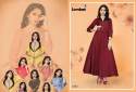 Lumbaa Party Wear Cotton Gown Kurtis thumb 6