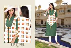 Printed Cotton Kurtis J-1040