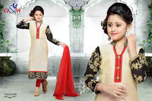 Chanderi Churidar Suits For Suit by Shree Jasraj Apparels LLP