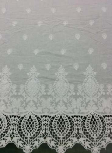 Cotton Embroidery with GPO Border