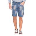 mens-deep-blue-denim-ripped-capri