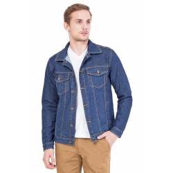 Mens Denim Blue Full Sleeves Jacket