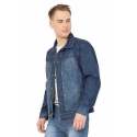 Mens Denim Dark Blue Jacket thumb 2