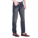 Mens Faded Denim Jeans