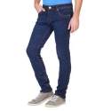 Mens Slim Fit Denim Dark Blue Jeans thumb 1