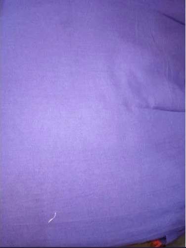 Purple  color Plain Cotton Voile Fabric  by Katyayni Traders