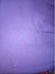 Purple  color Plain Cotton Voile Fabric 