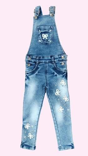 Girls Fancy Dungarees