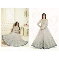 Georgette anarkali suit