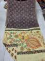 Khatushyam creation Ajrakh Silk Saree thumb 1