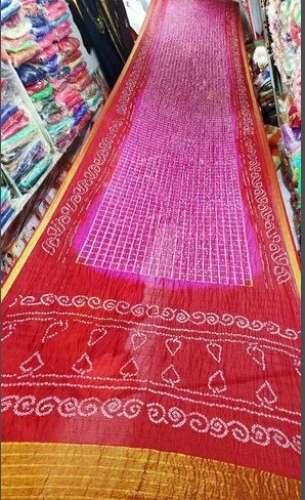 Rajasthani Gharchola Bandhani Saree