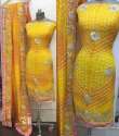 Rajasthani Style Bandhej Gota Patti suit Material  thumb 2