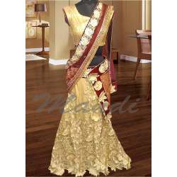 Golden Color Lehenga Choli