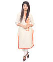 Cotton Designer Embroidered Kurti