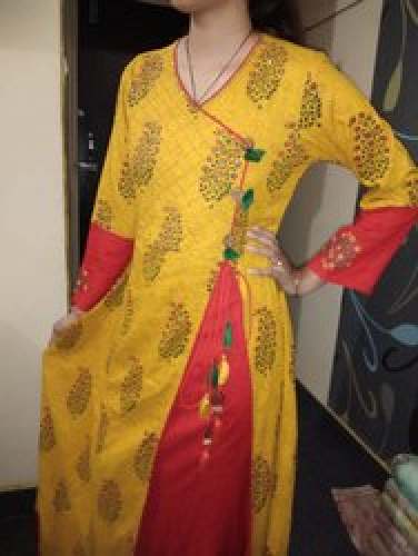 Fancy Angarakha Kurti by Fateh Enterprise