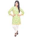 Green Printed Kurti thumb 3