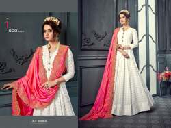 Chanderi Semi Stitched Suit