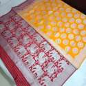 MONGA SILK HEAVY RICH PALLU SAREE thumb 5