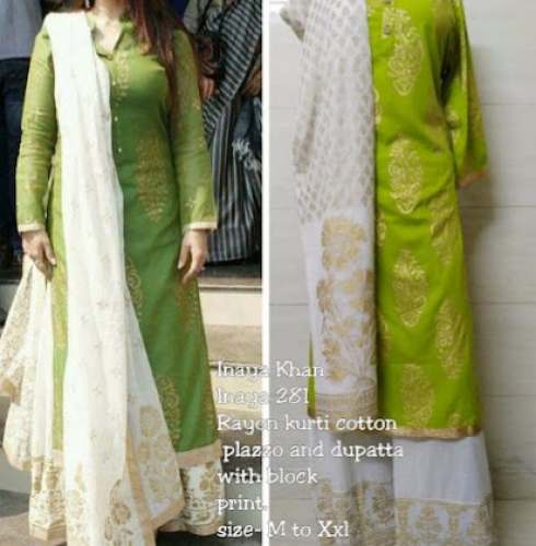 New Kurti Palazzo Set For Women