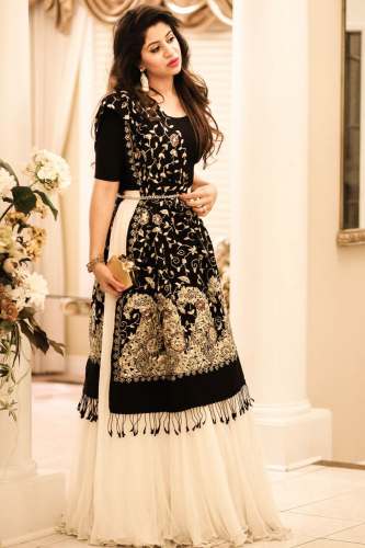 New Latest Black Awesome Lahenga Choli 2019 by Namastey Fashion