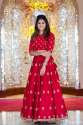 New Party Wear Red Embroidery Work Lehenga Choli thumb 2