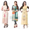 Designer Crepe kurti  thumb 1