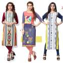 Designer Crepe kurti  thumb 2