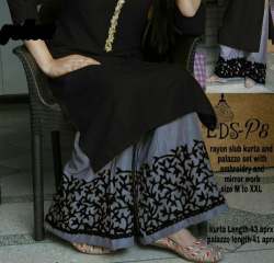 Designer Embroidered Kurti