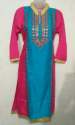 Fancy embroidered Kurti thumb 4