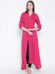 Rayon Front Slit Kurti