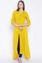 Rayon Front Slit Kurti thumb 2