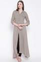 Rayon Front Slit Kurti thumb 3