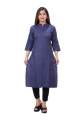 Stylish Plain Cotton Kurti  thumb 2