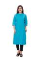 Stylish Plain Cotton Kurti  thumb 3