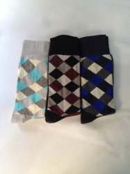 Men Long Cotton Lycra Socks