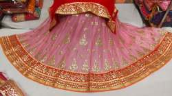 Georgette Gota Patti Style lehenga Choli 