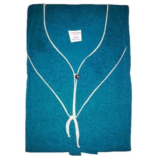 Ladies Cotton Blue Kurti