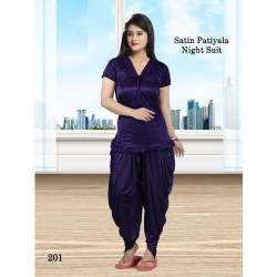 Ladies Satin Night Suit