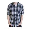Mens Cotton check Shirt