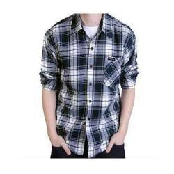 Mens Cotton check Shirt