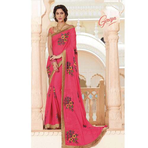 Hariram Textile Exclusive Chiffon Sarees