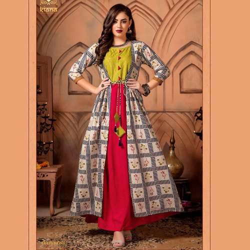 Full Stitched Rayon Kurtis