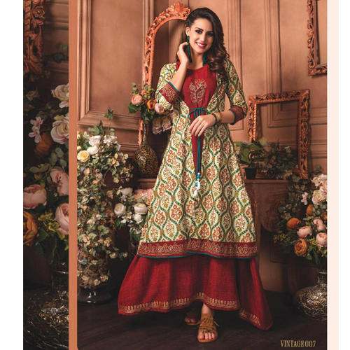 Ladies Designer Long Kurtis
