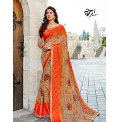 Simple Georgette Sarees