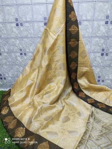 Trendy Banarasi Kora Silk Saree by Gaushiya Silk Craft