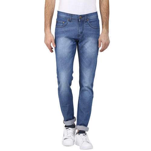 Faded Denim Jeans